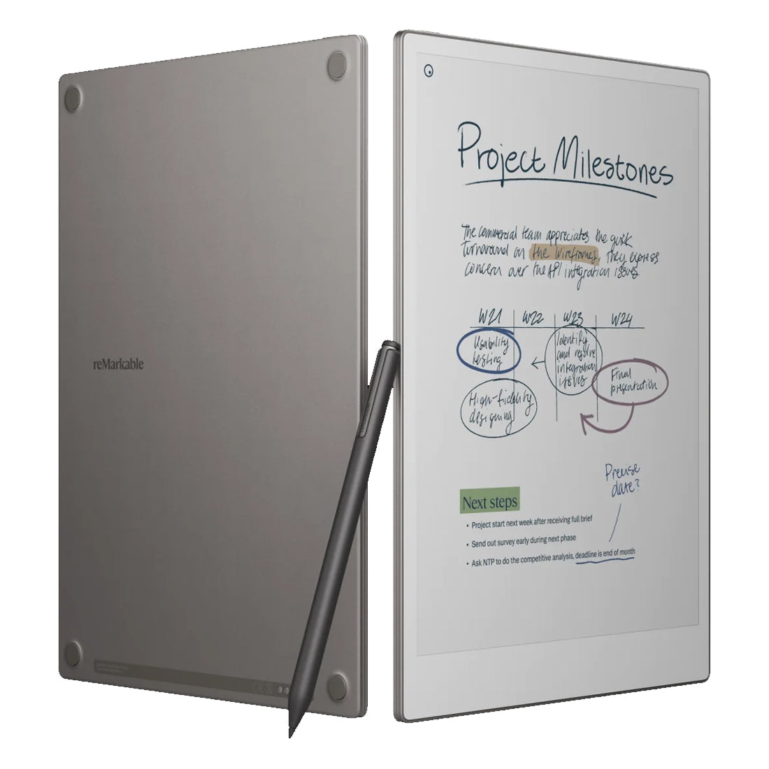 reMarkable Paper Pro (RM02A) - The only colour canvas tablet that